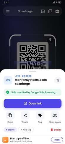 Scan result